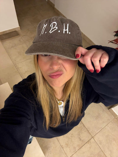 Gorra M.B.H. Marrón
